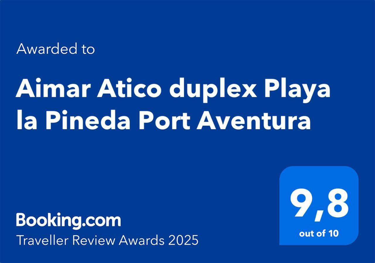Aimar Atico Duplex Playa La Pineda Port Aventura Appartement Buitenkant foto